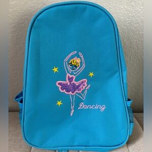 Toddler Blue Dance Backpack
